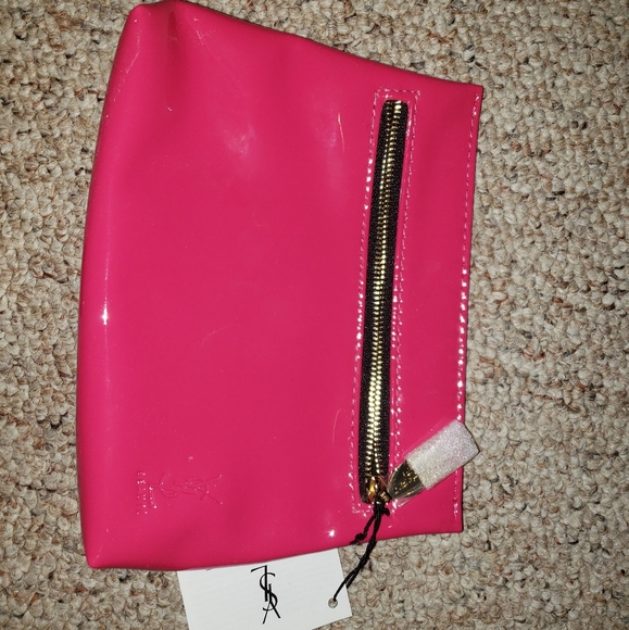 Pink YSL cosmetic/travel bag - Picture 3 of 6